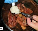 Foto del paso 11 de la receta: Pollo "entalcado" con papas rústicas