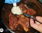 Foto del paso 11 de la receta: Pollo "entalcado" con papas rústicas