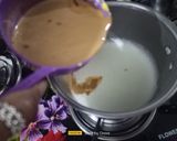 A picture of step 3 of Custard Powder Coffee.
