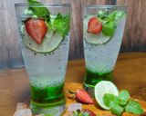 Foto langkah ke 7 dari resep Es Mojito Selasih (199).