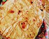 A picture of step 8 of Whole wheat spicy naan.