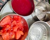 A picture of step 1 of Fruit punch with Gond Katira.