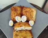 Foto langkah ke 5 dari resep Martabak Tahu Keju.