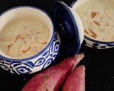 A picture of step 4 of Sweet potato kheer.
