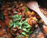 Foto langkah ke 7 dari resep Sambel goreng kentang ati ampela + petai.