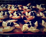 Puff Pastry 2 Ways:草莓酥派和藍莓風車酥派塔❤!!!的食譜步驟17照片