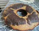 Foto del paso 5 de la receta: Torta saludable de banana marmolada