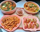 Hình bước làm 5 của món Cơm nhà với món cá hồng kho ngon lạ