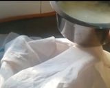 A picture of step 5 of Homemade paneer.