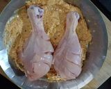 A picture of step 2 of Chicken tandoori.