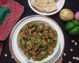 A picture of step 8 of Aloo Capsicum Dry Sabji.