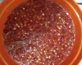 Foto langkah ke 4 dari resep 7. Sambal teri, jengkol, terong ungu, tempe.