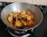 A picture of step 11 of Vrat ka Kaddu no Onion no Garlic.