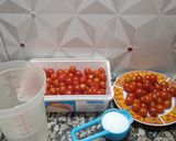 Foto del paso 1 de la receta: Mermelada de tomatitos cherry