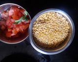A picture of step 1 of પાલક મગનીદાળ.