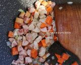 รูปขั้นตอนการทำที่ 3 ของ พาสต้าสันในไก่ซอสมะเขือเทศ