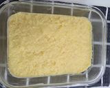 A picture of step 2 of Fried Milk Infused with Mandarin.