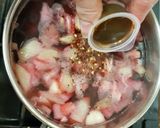 A picture of step 2 of My Garlic,Beetroot, Chic peas & White Bean Soup.