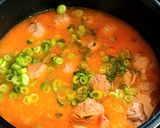 A picture of step 5 of Vegetable stew with meat balls.