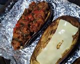 Foto del paso 6 de la receta: Berenjena rellena de verduras! 🍆
