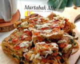 Foto langkah ke 9 dari resep Martabak mie sayur.