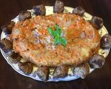A picture of step 4 of California Farm Potato Meatball Mash.