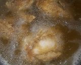 A picture of step 8 of Homemade KFC chicken with salad.