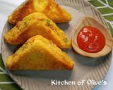 Foto langkah ke 16 dari resep Roti Goreng Sosis Rogut Keju.