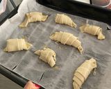 Foto del paso 4 de la receta: Cruasanes de chocolate