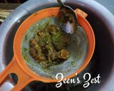 A picture of step 2 of Pani Puri Water.