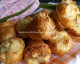 Foto langkah ke 17 dari resep No Knead Garlic Cheese Soft Bread (Tanpa Ulen).