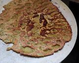 A picture of step 3 of Thalipeeth.