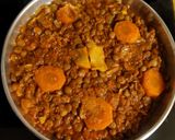 عکس مرحله 4 از دستور عدسی با هویج وکلم برگ 🍛🥕🧅