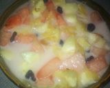 A picture of step 2 of Fruit salad.