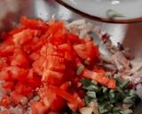 Foto del paso 7 de la receta: *Despertar Mexicano* HUEVOS CON CHILE SERRANO, CEBOLLA MORADA Y JITOMATE