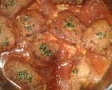 A picture of step 8 of Braciole alla Pizzaiola.