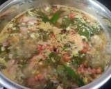 Palak and broken wheat khichdi