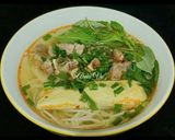 Hình bước làm 3 của món Bún bò nạm chả