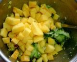 A picture of step 7 of Persimmon and Sweet Potato Salad Spiced with Wasabi.