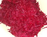 A picture of step 1 of Beetroot Halwa.