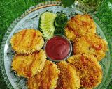 A picture of step 10 of Potatoes,Cheesy Instant Noodles Cutlets (Snacks).