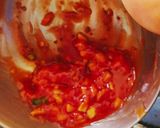 A picture of step 4 of Chillies Garlic Prawns.