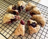 A picture of step 8 of Oatmeal scone GF DF EF NF.