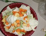 Foto langkah ke 1 dari resep Sayur sup sosis pentol.