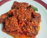 Foto langkah ke 5 dari resep Dendeng Balado Basah.