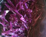 Foto del paso 1 de la receta: Ensalada de col rojo y manzana verde