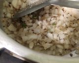 A picture of step 4 of Dal Khichdi.
