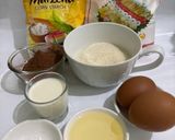 Foto langkah ke 1 dari resep Bolu Kukus Cokelat Gluten Free.