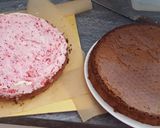 Málnás, fehér csokis torta krém recept fázis 4 fotója