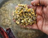 A picture of step 2 of Bajra Dosa.